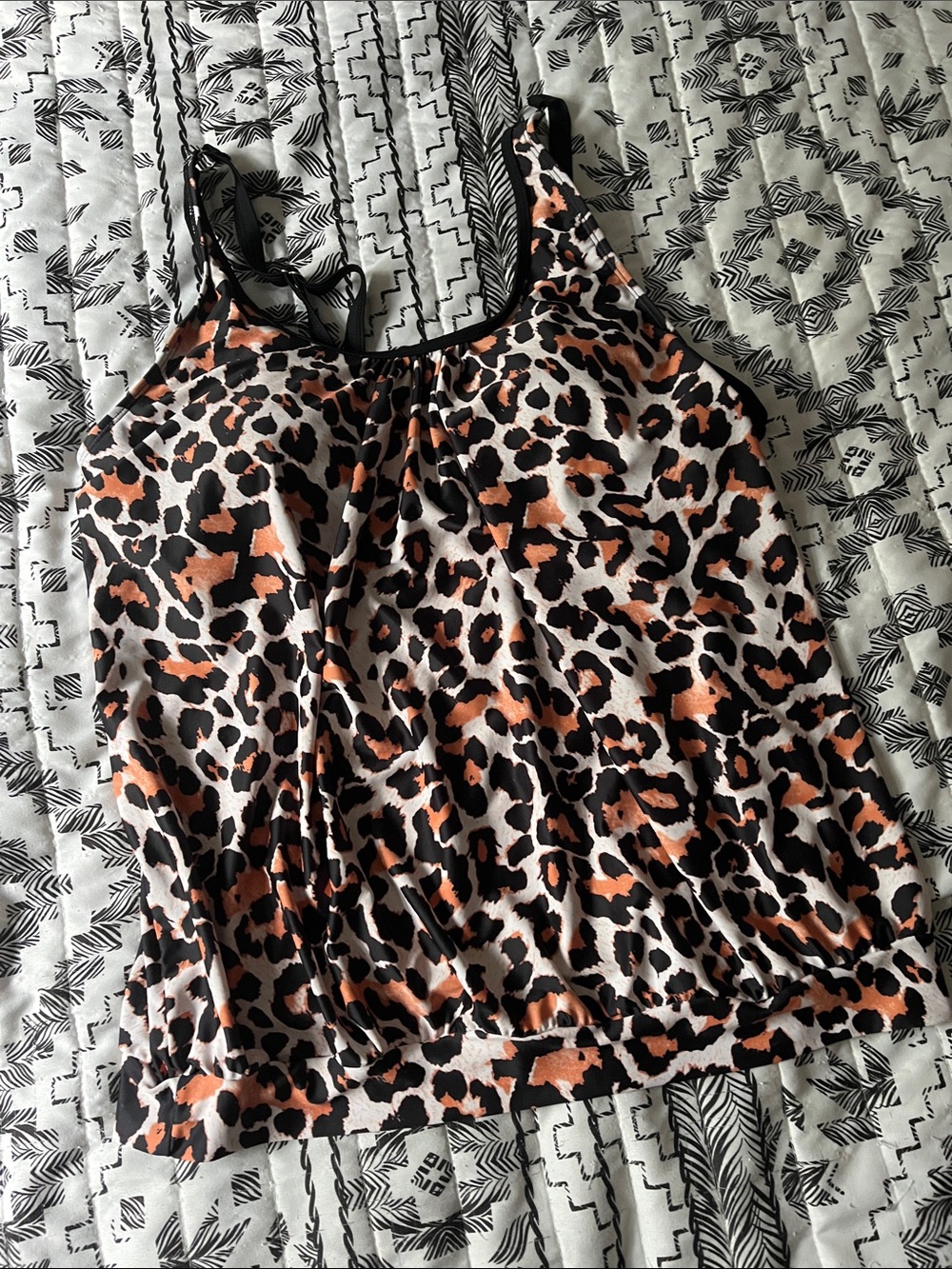 Leopard Print Tankini